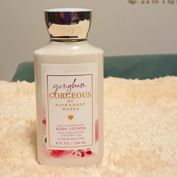 NWT ~ Bath & Body Works Gingham GORGEOUS Daily Nourishing Body Lotion (8 FL. OZ) - Picture 1 of 5
